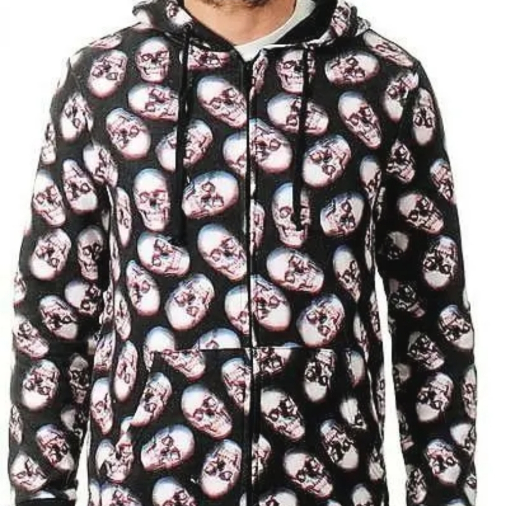 Iron Fist Skull of Doom Zip Hoodie